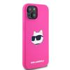 Karl Lagerfeld Klhmp15Mschpplf Iphone15 Plus / 14 Plus 6.7 Różowy/Fuschia Hardcase Silicone Choupette Head Magsafe