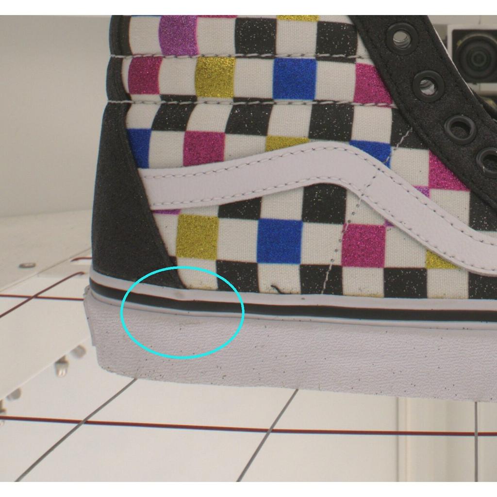 Pre-owned Vans SK8 Glitter Checkerboard VN0A4BV6V3P-P26093264947080
