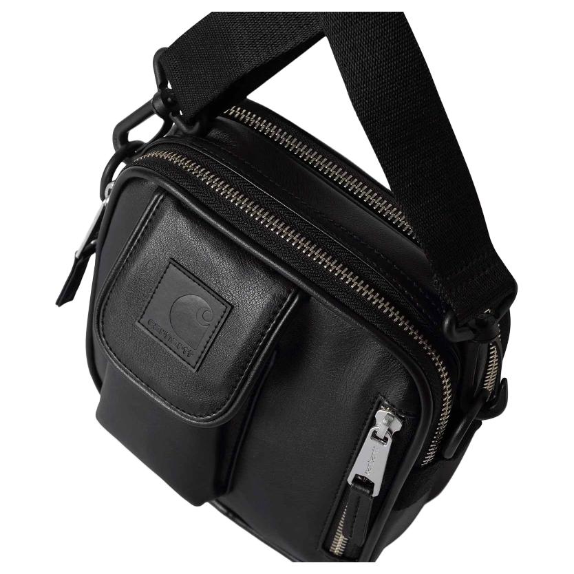 New Carhartt WIP Polyurethane Crossbody Bag, Shoulder Bag Small Unisex Black I034344-89-XX