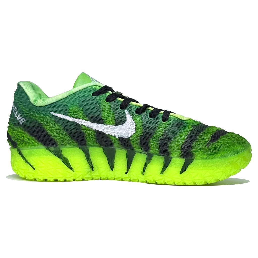 Nike Scarpe da Basket Ja Morant 3 Rimbalzi Basse da Uomo Bianco Verde HV9924-700(Team1521-)