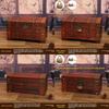 Vintage Wooden Storage Box With Lid For Home Organization And Decoration