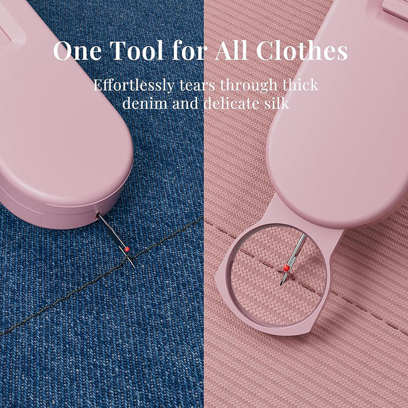 Sewing Tool for Precision Work Portable Thread Remover with Magnifying Glass for Sewing Quilting Retractable Seam Opener Stitch