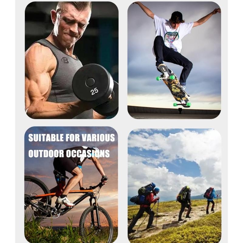 Rutschfester Atmungsaktiver Sporthandschuh Halbfinger Fitnesshandschuh Fingerloser Radhandschuh für Gewichtheben, Training