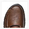 New Men's Casual Shoes Handmade Leather Loafers Comfortable Men's Shoes Leather Flat Moccasins Men Sneakers