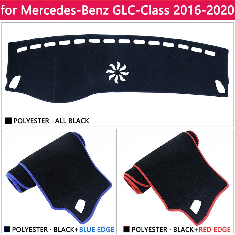 For Mercedes Benz GLC Class Coupe X253 C253 Anti-Slip Mat Dashboard Sunshade Dashmat Carpet Accessories 2016 2018 GLC300 200 220