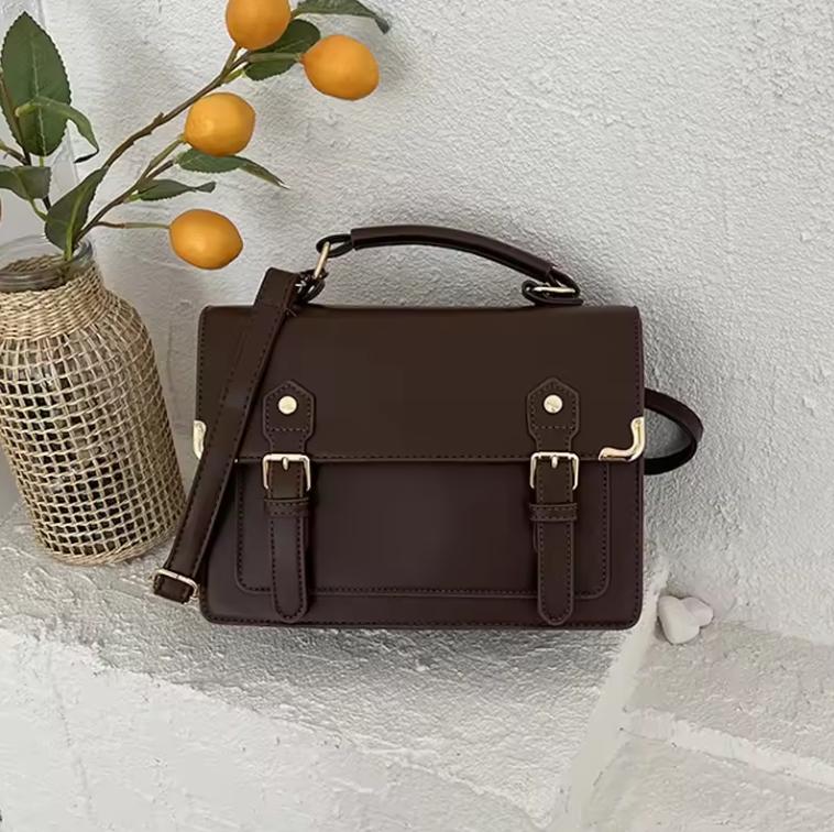 College Style JK Lolita Uniform Bags Female 2025 Summer New One-shoulder Handbag Japanese Retro Student Backpack