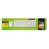 Sanwa Supply Wireless Keyboard with Mouse White SKB-WL25SETW