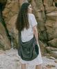 Magoodgan Bucket 9111 Nylon Grey Crossbody Bag