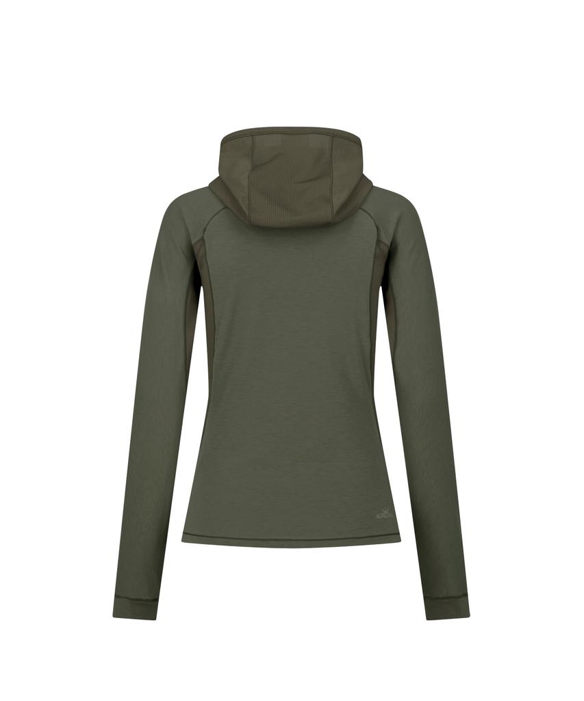Polartec® Delta™ Flexair Hooded Ls Tee Olive