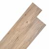 Floor Planks 18 Pcs Brown 5.26 M² PVC