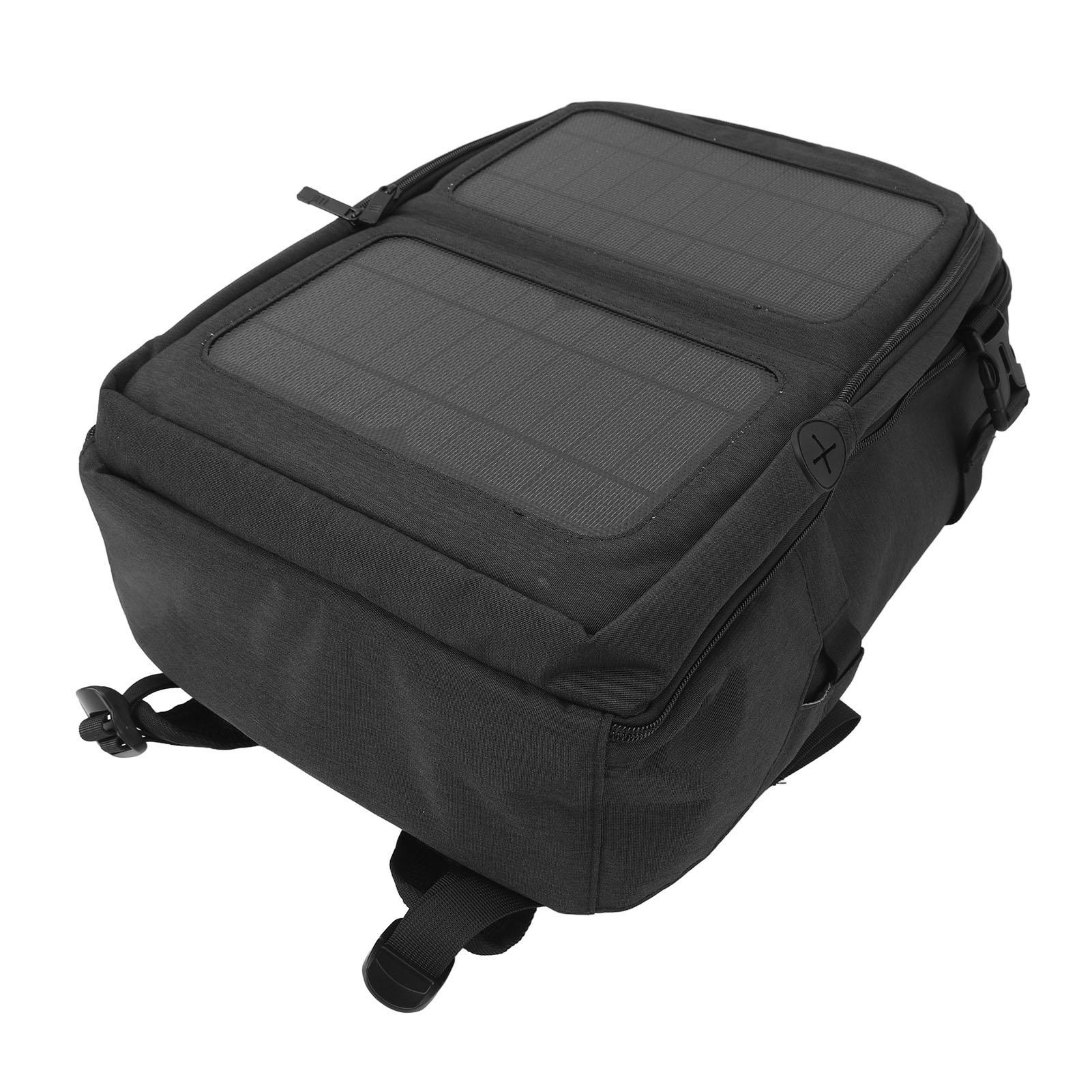 

Solar Backpack 12W Solar Panel Charge For Cell Phones 5V Device Power Supply Outdoor Photography Waterproof Storage Bag