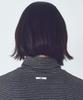 CITTA Every Day Angora Stripe Turtle-Neck T-Shirt_Ctt395(Charcoal)