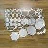 Car Honeycomb Vinyl Decals Large and Small Combination Hexagonal Stickers Auto Body Decor Tuning Body Cool Styling Decoration