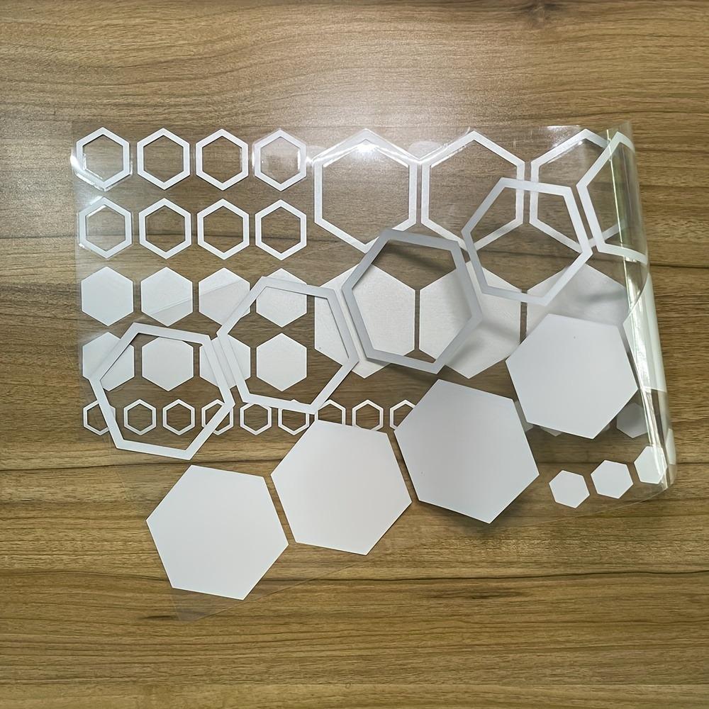 Car Honeycomb Vinyl Decals Large and Small Combination Hexagonal Stickers Auto Body Decor Tuning Body Cool Styling Decoration