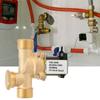 G12" Normalerweise geschlossener Messing-Magnetventil-Wassereinlassschalter (DC220V)