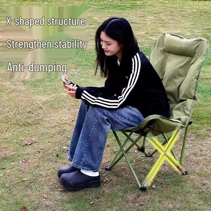 Foldable Outdoor Camping Lounge Chair