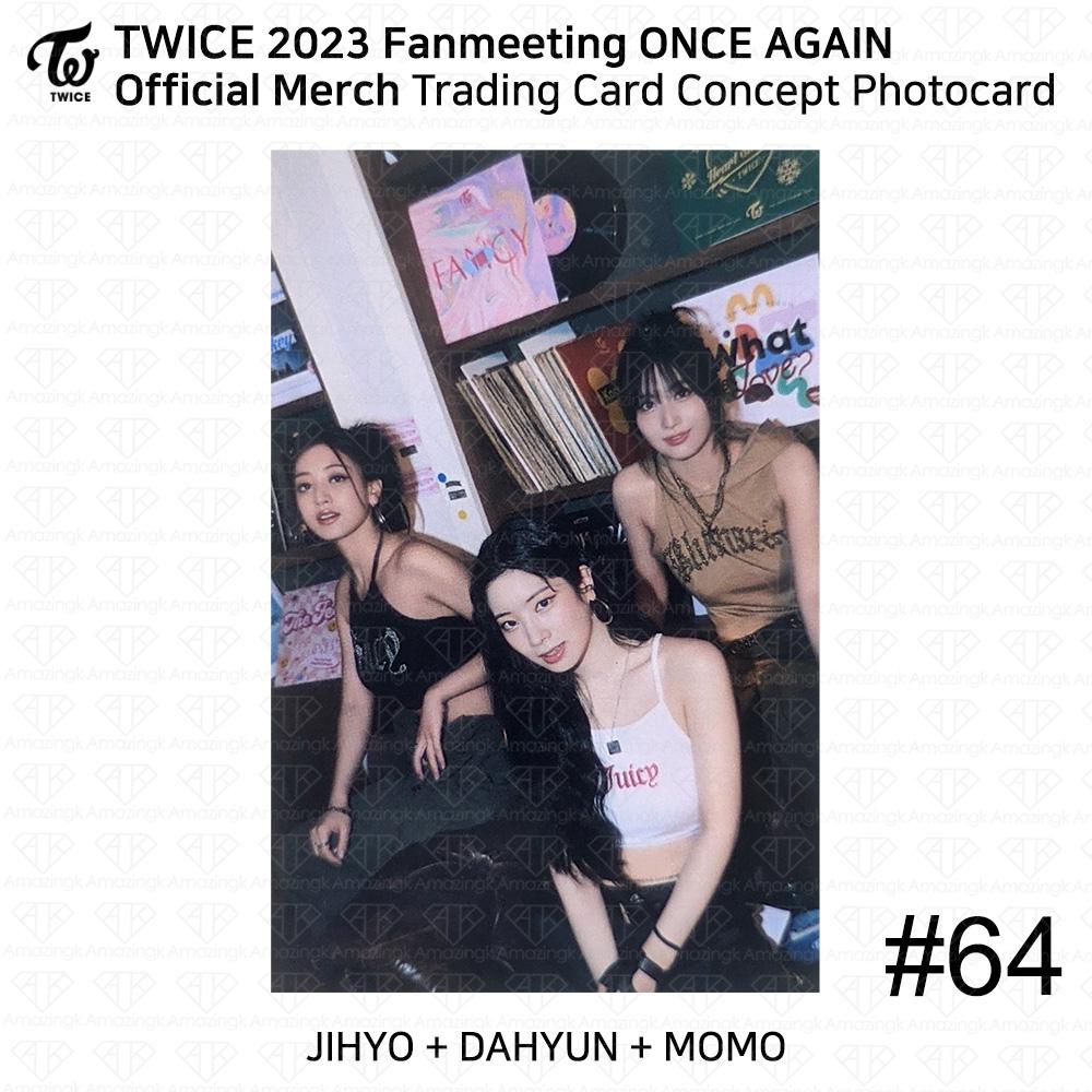 Twice 8. Jahrestag ONCE AGAIN Fanmeeting Pop-up MD Sammelkarte Fotokarte