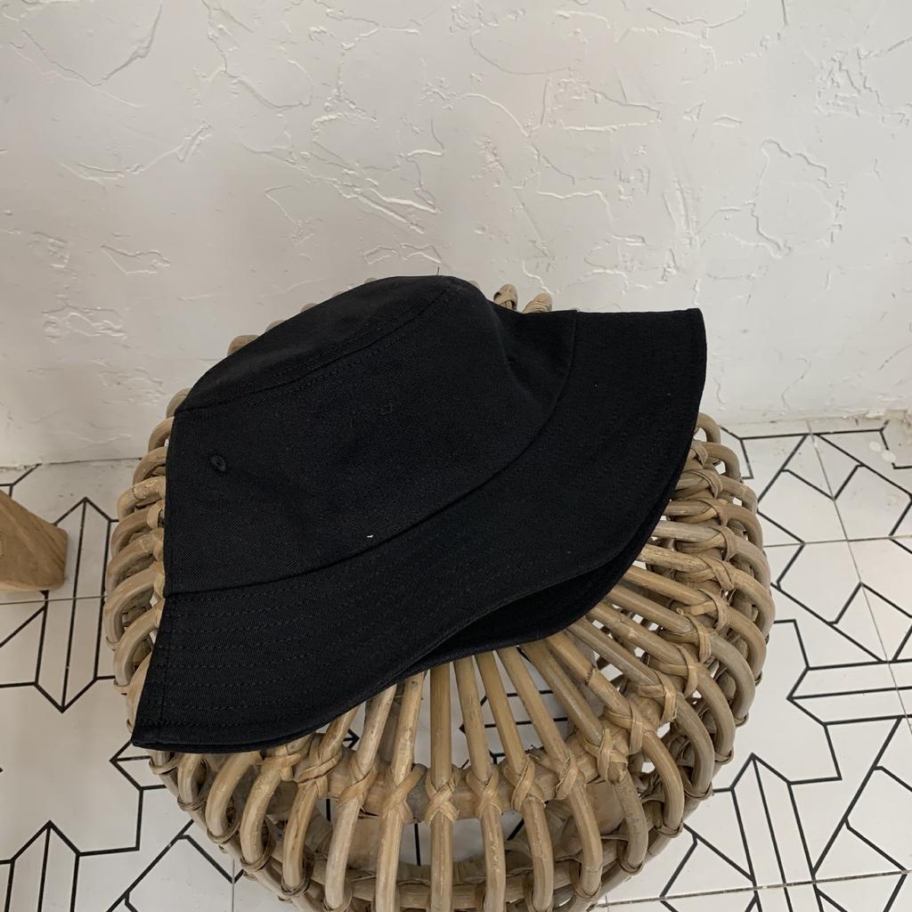 Chapeau de pêcheur uni de base style japonais pour femmes, chapeau de soleil pliable, chapeau de protection solaire, chapeau polyvalent version coréenne, tendance pour hommes