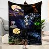 Christmas Nightmare Blanket Comfortable Great for Bedding Office Chair Sofa for All Occasions Playful Design Birthday Christmas Gift Blanket