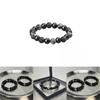 Unique Obsidian Beaded Bracelet Lightweight Handcrafted Jewelry For Men And Women