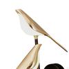 Bird Wall Lamp, Acrylic LED Bedside Modern Indoor Lighting, Adjustable Angle for Bedroom,