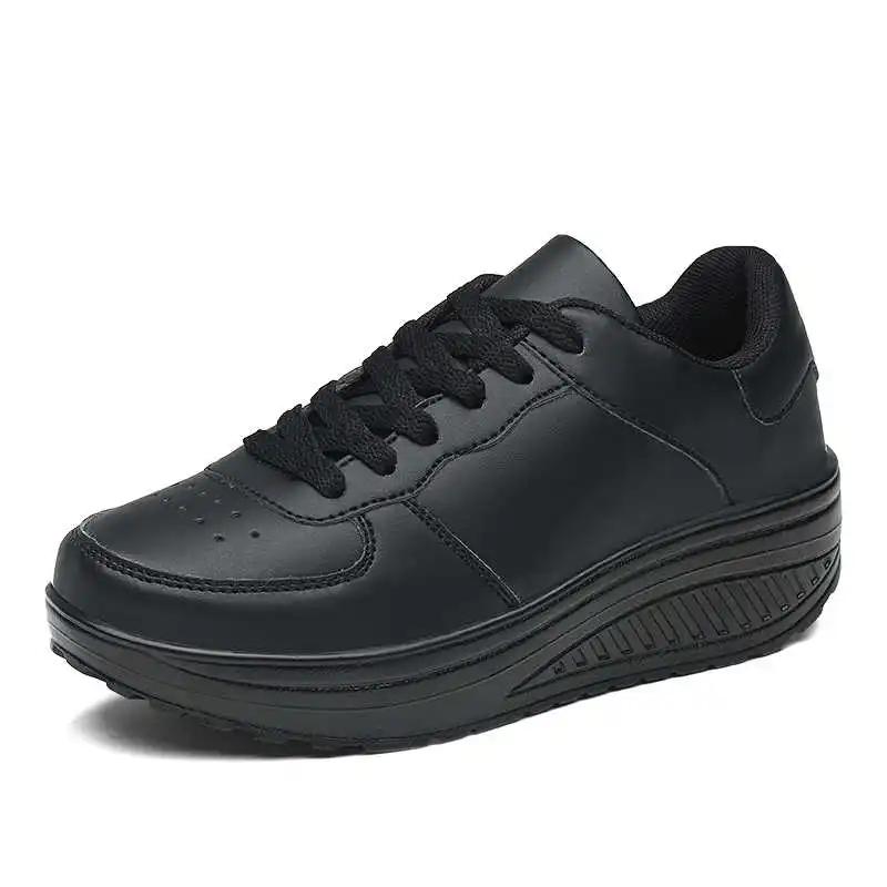 Fashion Height Increasing With Holes Woman's Tennis Exerciser Casual Sneakers Size 46 Hawaiian Shoes Sports Type New Collection