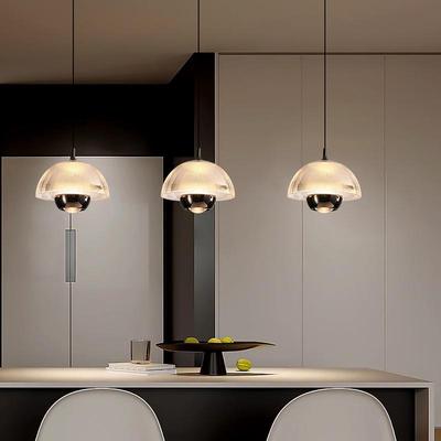 Minimalist Italian Three-Head Chandelier - Luxury Flower Bud Dining Table Light