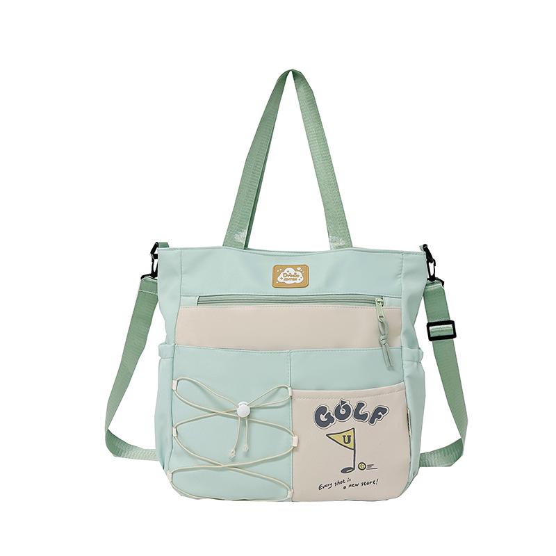 Mochila e Bolsa Transversal Fofas de Grande Capacidade Estilo Coreano para Meninas - Perfeita para Estudantes