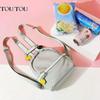 Toutou Travel Backpack, Casual Bag, Commuter Bag, Green, Small Size