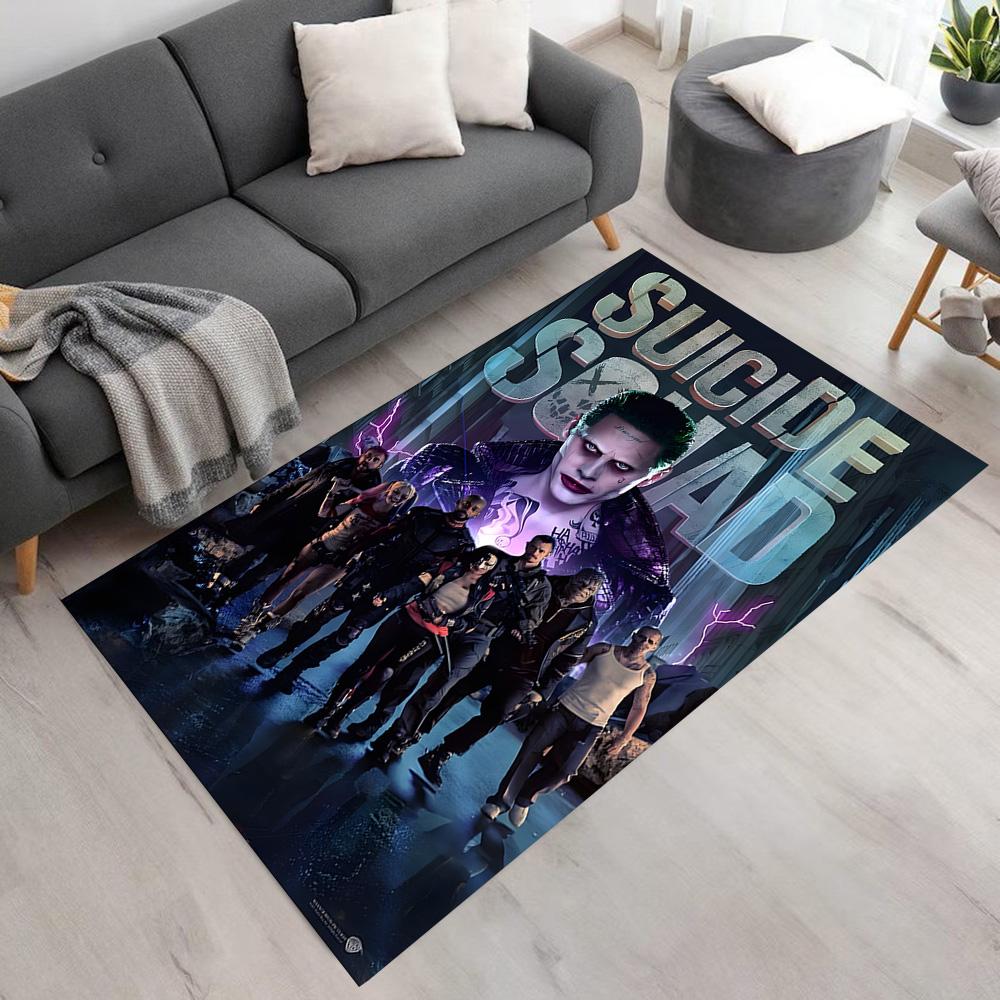 Harley Quinn's Chaos Carpet Suitable for Study room Hallway Dining Room Entryway Anti-slip Rug Office home decor Wedding Party Gift