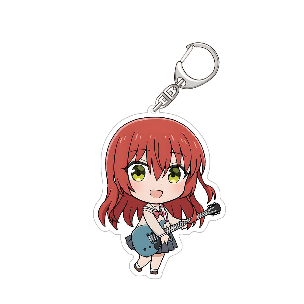 BOCCHI LA ROCCIA!  Gotoh Hitori Ijichi Nijika Yamada Ryo Kita Ikuyo Hiroi Kikuri Ijichi Seika Portachiavi in Acrilico Ciondolo per Borsa Regali