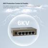 TENDA Switch Ethernet 5 Ports Gigabit 10/100/1000 Mbps, Switch RJ45 Réseau Domestique, Switch de Bureau, Plug &amp; Play, Métal, TEG1005