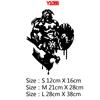 Free shipping Viking Rune Auto Sticker Creative Decorative Decals Car Door Handle Vinyl Body