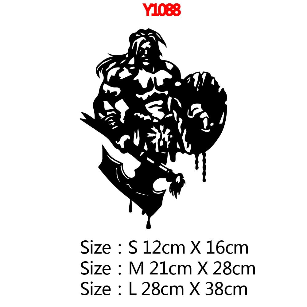 Free shipping Viking Rune Auto Sticker Creative Decorative Decals Car Door Handle Vinyl Body