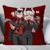 Helltaker Anime Pillow Case Fashion Square Pillowcase Bedroom Sofa Room Ins Decoration Leisure
