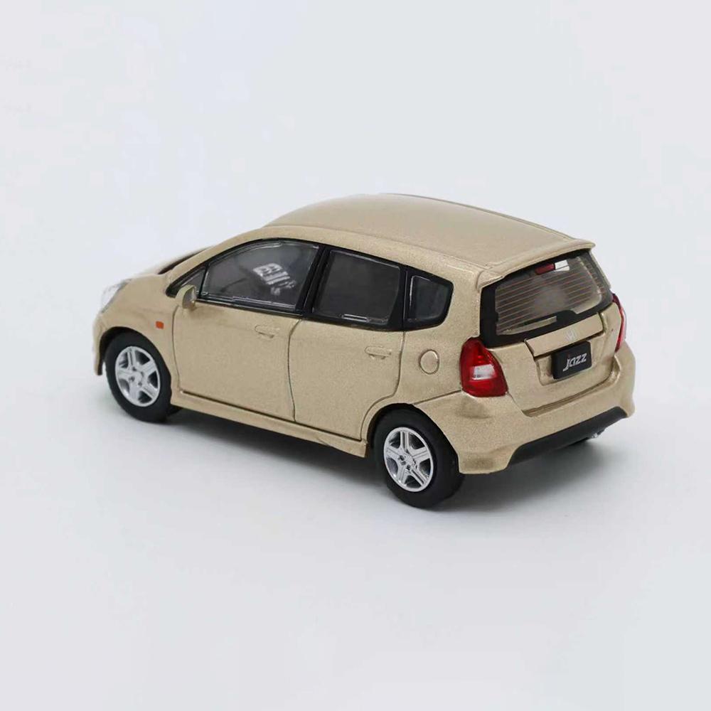 New 1/64 Diecast Car Model Honda Fit Cars Alloy Simulation Small-scale Car Model Miniature Toy Collection Decoration Gifts