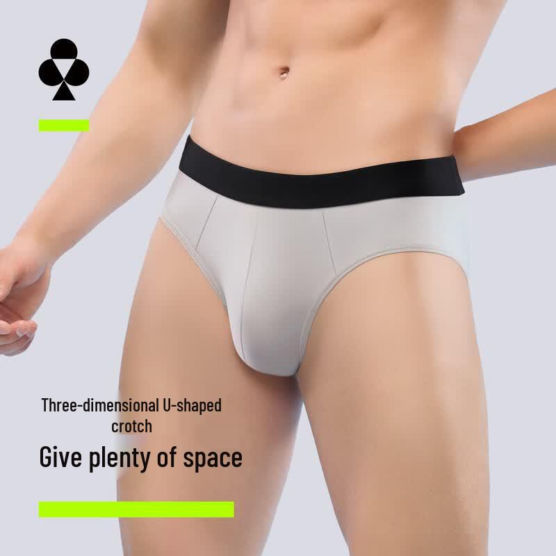 Youkeshu Men's 3A Antibacterial Moisture-Wicking Underwear Multi-Pack