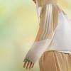 adidas Hooded Breathable Comfortable Versatile Jacket Women Jacket Warm-Sand Cream KB8499