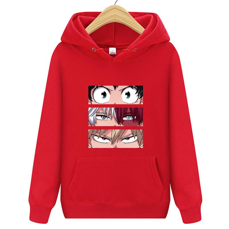 Langermet for menn og kvinner Uformell mote gensere Japansk tegneserie løs hettegenser Komfortabel kreativitet Streetwear
