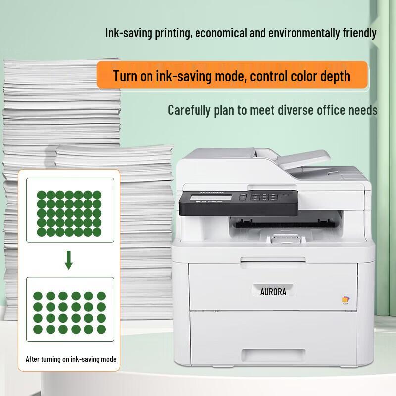 Aurora A4 Color Multifunction Printer CN plug (adapter included)