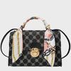 2022 New Retro Printed Silk Scarf One-Shoulder Crossbody Square Bag - Women's All-Match Casual Bag