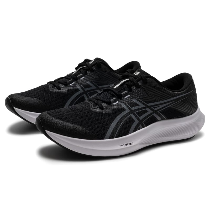 Asics Hyper Speed 5 Atmungsaktive Niedrige Trainings-Renn-Laufschuhe Herren Schwarz 1011C084-001