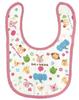 Monseuil Love A Dub Dub R. Baby Colorful Gauze Bib, Pink, 31008
