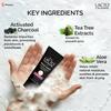 Lacto Calamine Charcoal  Activates Face Wash Aloe Vera Tea Tree Extract Deep Skin Detox 100 Ml Pack of 2