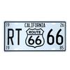 Retro Metall USA Logo, Route66 Kunstposter, 30x15 cm Bar Dekoration