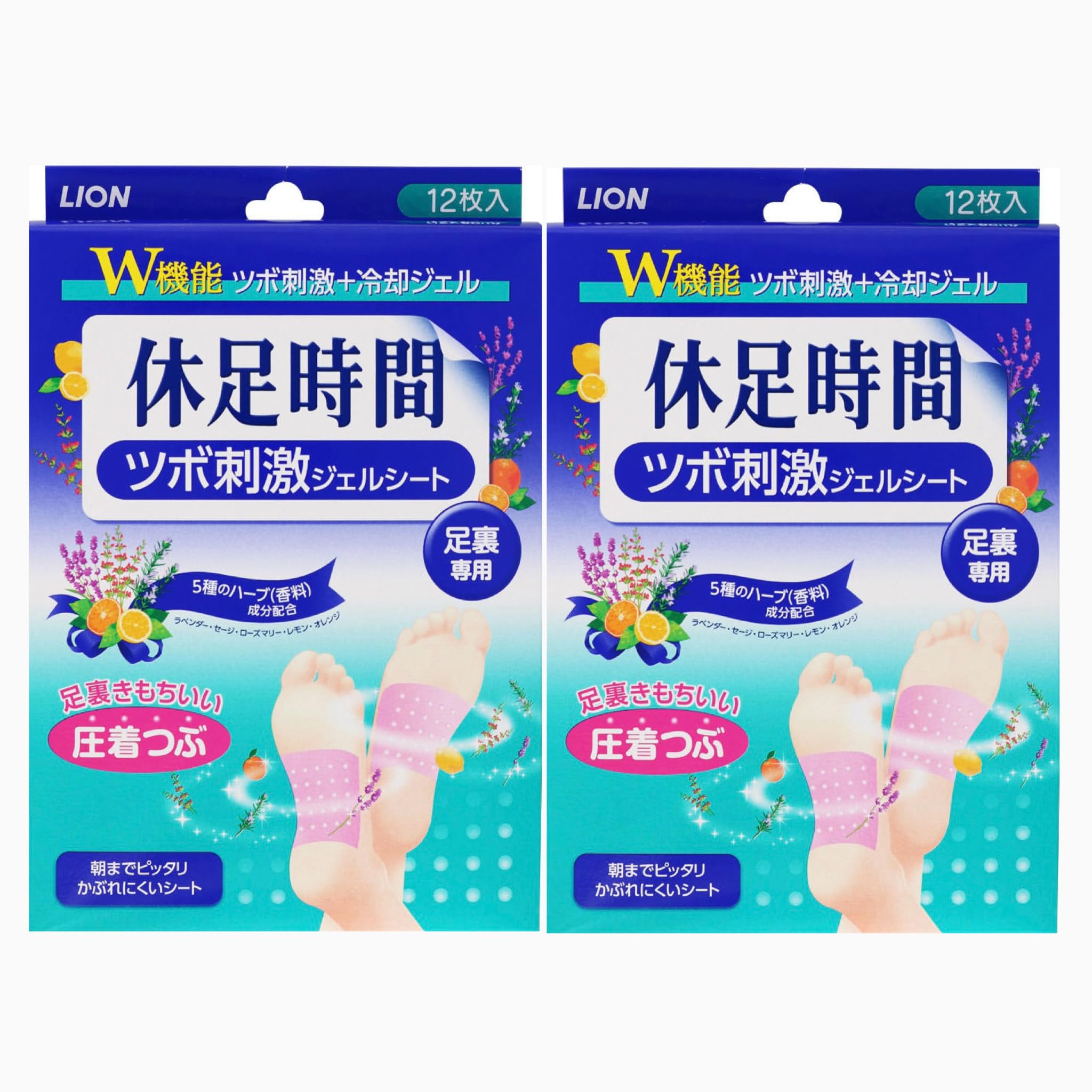 

Bulk Rest Foot Time Acupressure Gel Compression Sheets for the Soles of the Five Herbal Blend 12 Sheets x 2 Compression and Cooling Gel Purchase