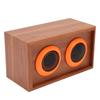 Wooden Tweeter Speaker HiFi Loseless Sound Passive Wooden Treble Speaker 35W 6 Ohm