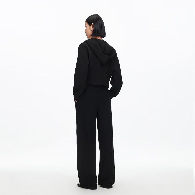 VEROMODA Women's Drawstring High-Waist Wide-Leg Pants