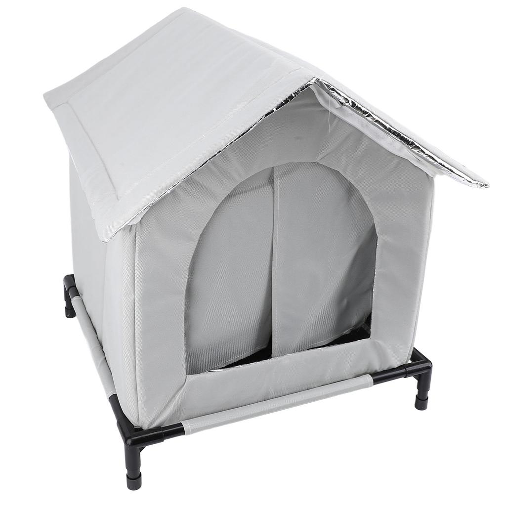 Outdoor Cat House Winter Warm Water Resistant Rainproof Large Space All Seasons Universal Enclosed Tent Insulated