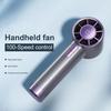 Ręczny wentylator z silnikiem bezszczotkowym 120 prędkości wiatru Silny przepływ powietrza Wyświetlacz cyfrowy Niski poziom hałasu Akumulatorowy osobisty wentylator chłodzący